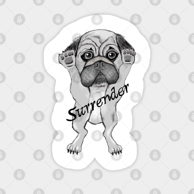 Surrender Sticker by msmart